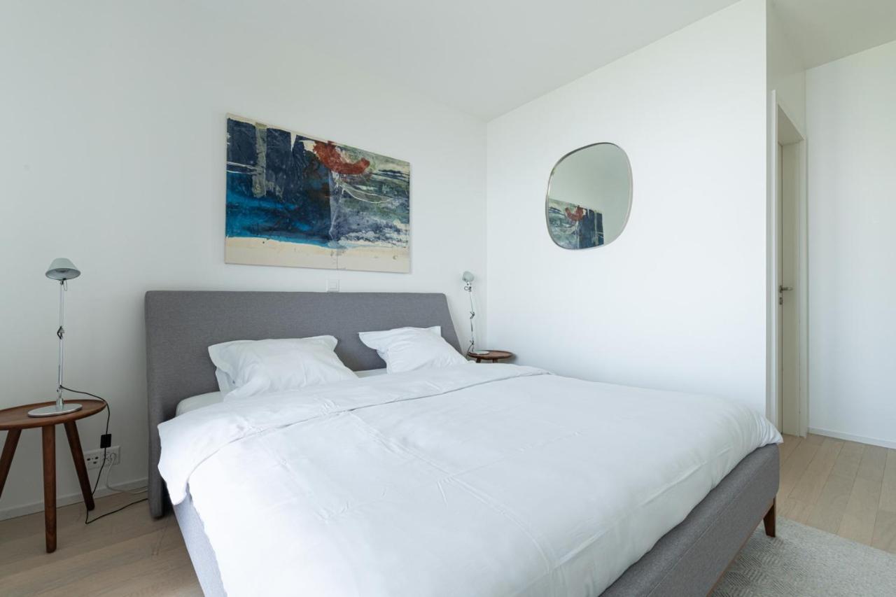 Les Terrasses De Lavaux 1 - Appartement De Luxe Avec Vue Panoramique Et Piscine Puidoux Esterno foto